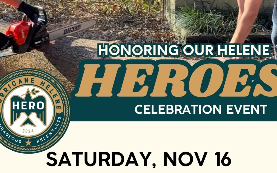 CityServe Augusta is hosting an event at the Augusta Common to honor those who helped in Helene's aftermath Nov. 16.
