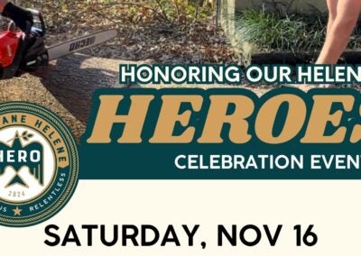 CityServe Augusta is hosting an event at the Augusta Common to honor those who helped in Helene's aftermath Nov. 16.