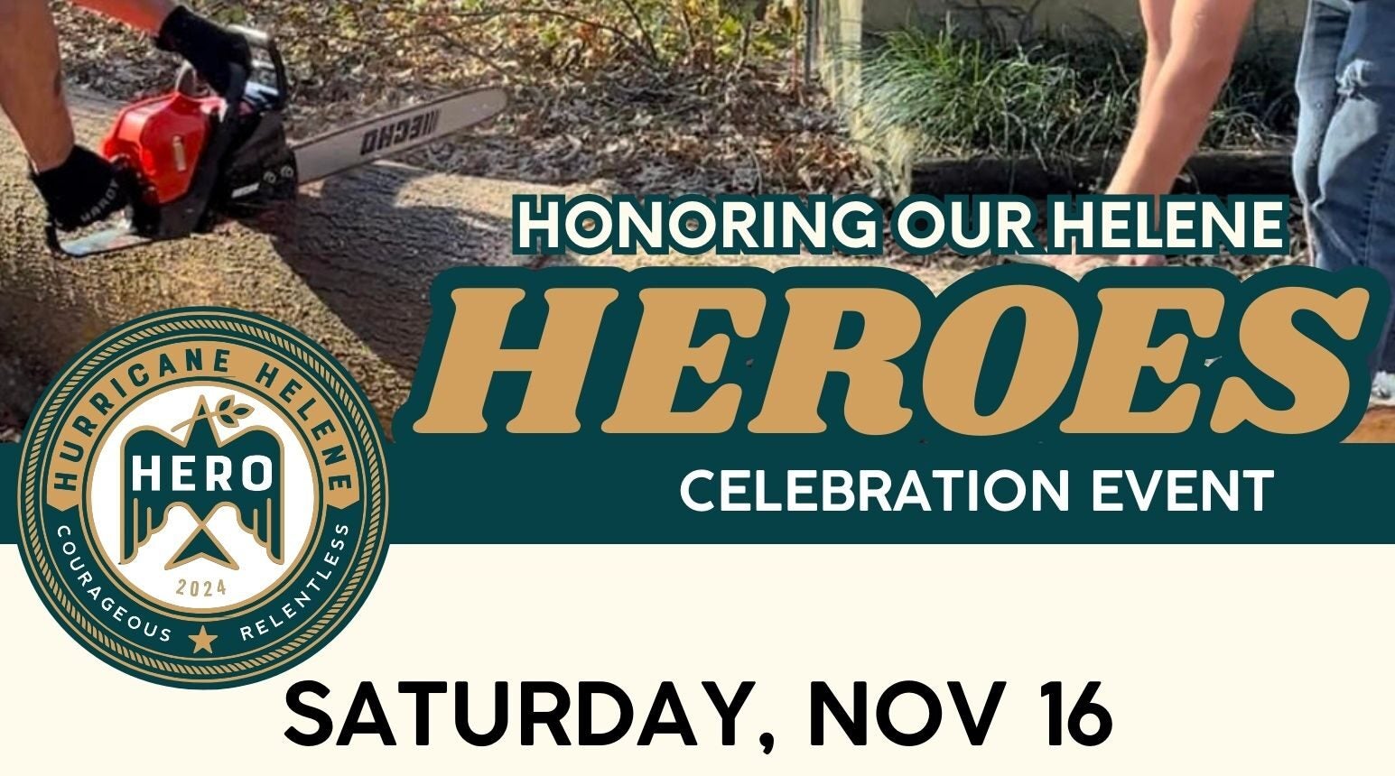 CityServe Augusta is hosting an event at the Augusta Common to honor those who helped in Helene's aftermath Nov. 16.