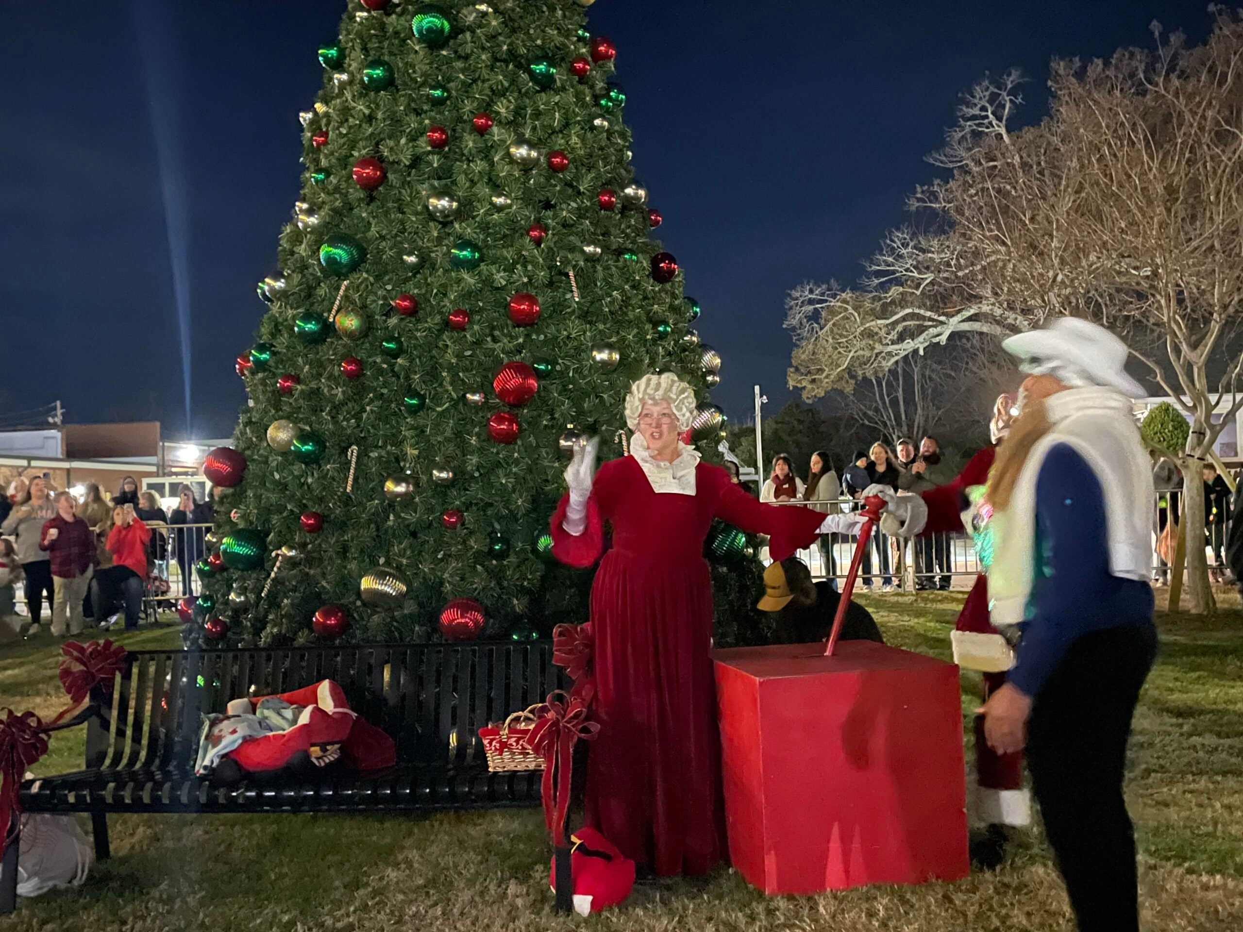 Harlem tree lighting 2024