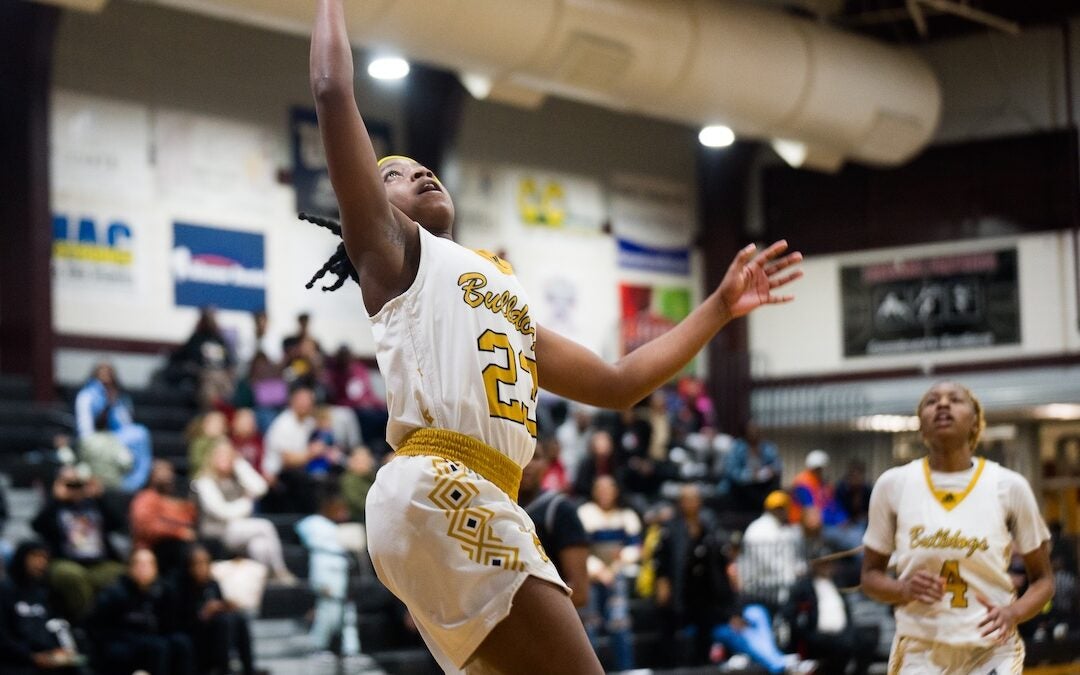 At the Battle of the Border on Saturday, Jan. 4, local high school basketball teams battled it out on the court. Staff photo by Teon Scott