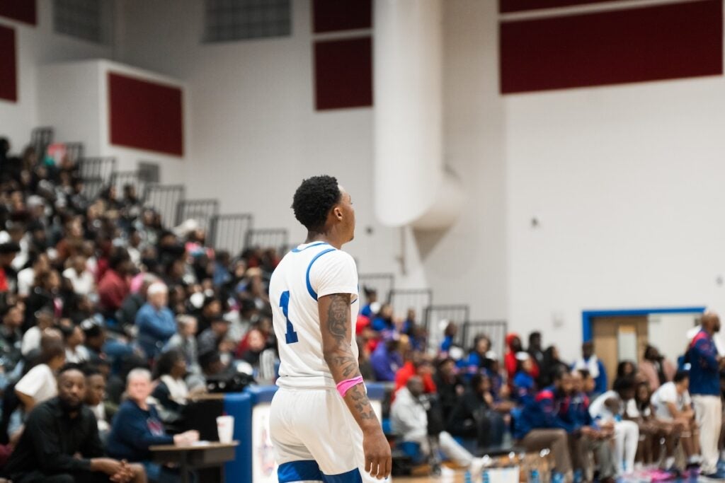 The Westside boys varsity basketball team lost to Cross Creek on Jan. 24. Staff photo by Teon Scott