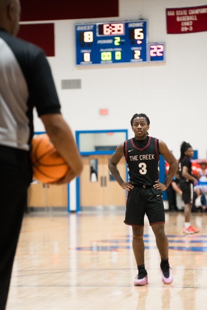 The Westside boys varsity basketball team lost to Cross Creek on Jan. 24. Staff photo by Teon Scott