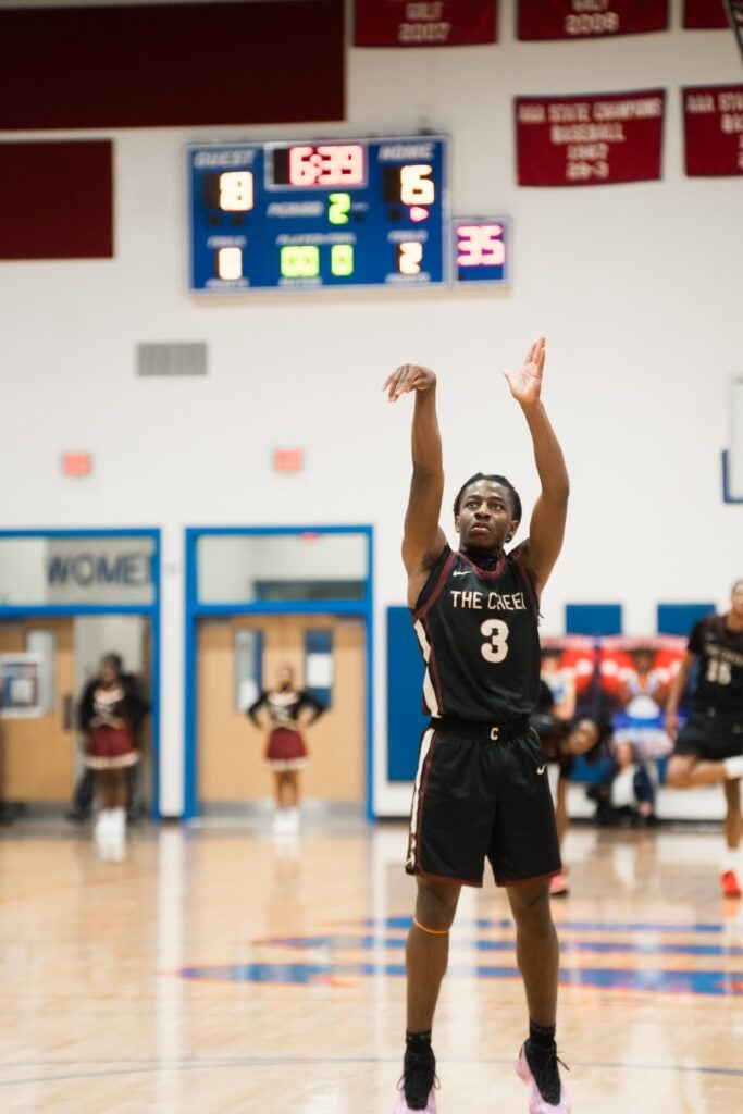 The Westside boys varsity basketball team lost to Cross Creek on Jan. 24. Staff photo by Teon Scott