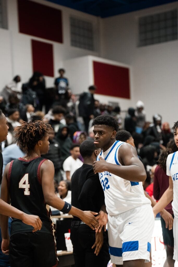 The Westside boys varsity basketball team lost to Cross Creek on Jan. 24. Staff photo by Teon Scott