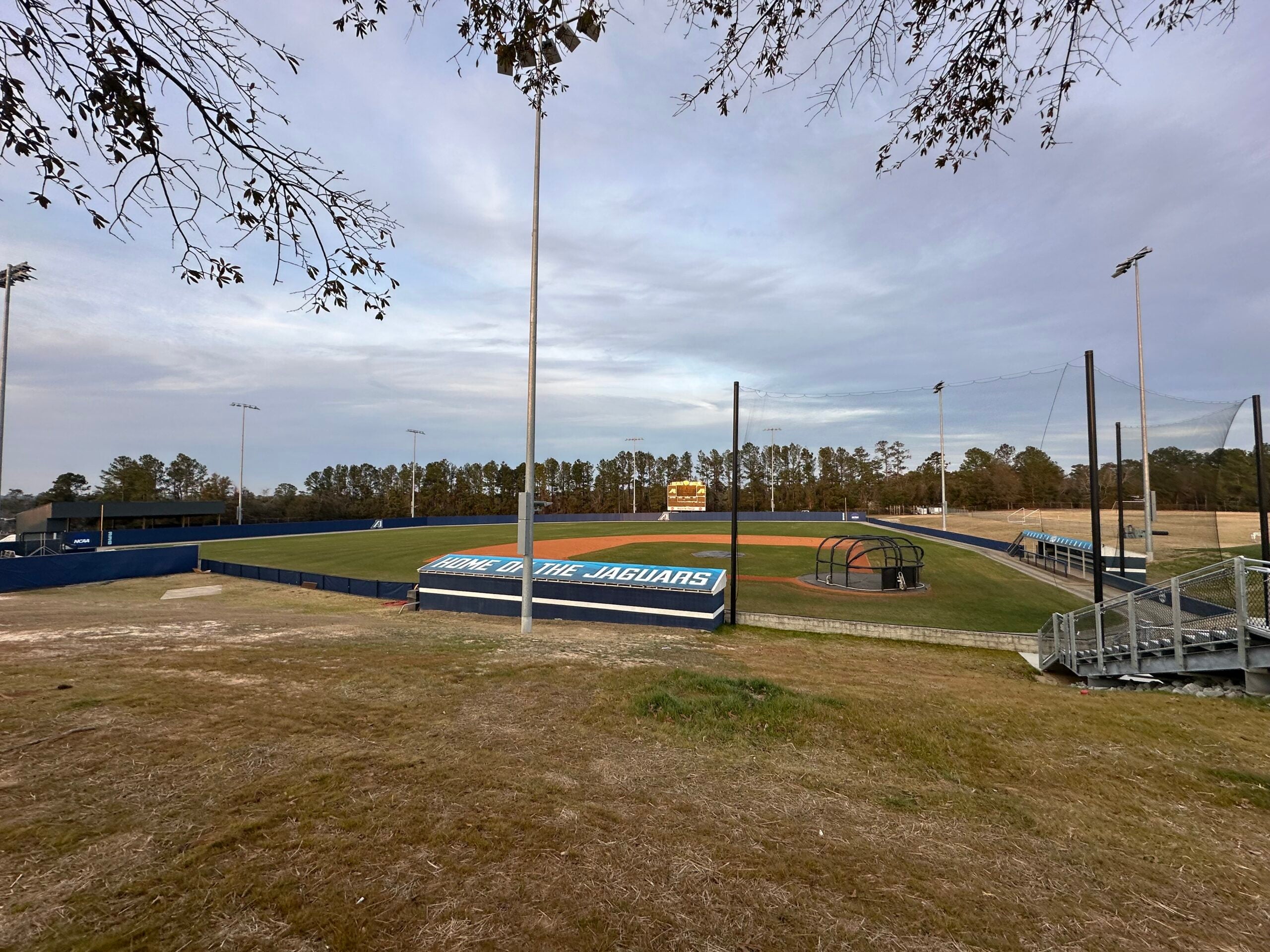 Augusta University baseball field. Staff photo by Justin Gray