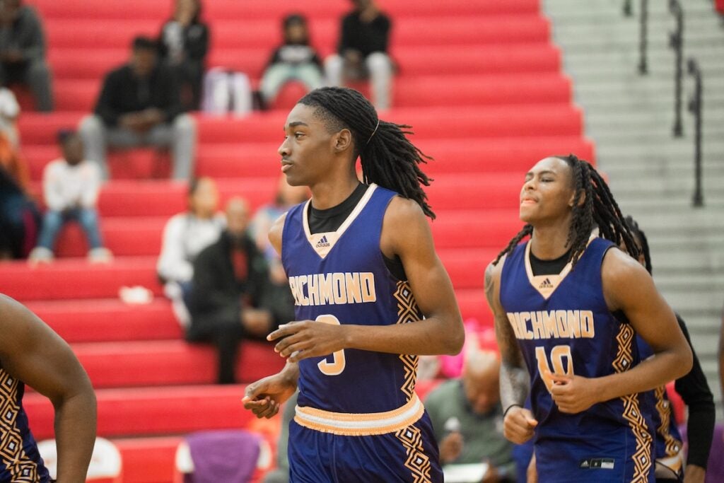 The Academy of Richmond County boys basketball team played the Washington County basketball team in a recent tournament. Staff photo by Teon Scott
