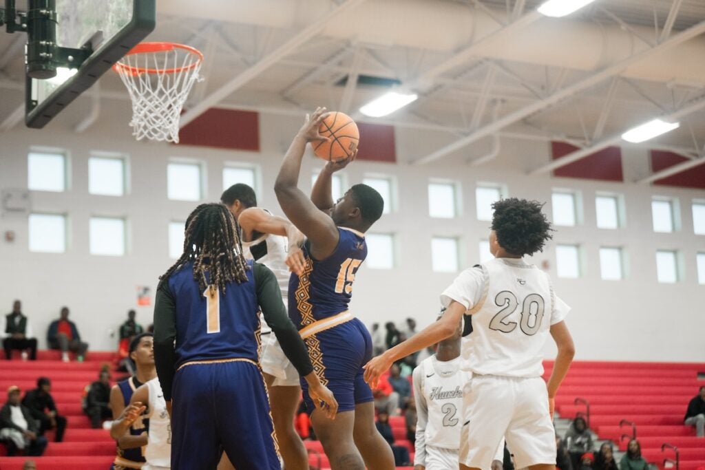 The Academy of Richmond County boys basketball team played the Washington County basketball team in a recent tournament. Staff photo by Teon Scott