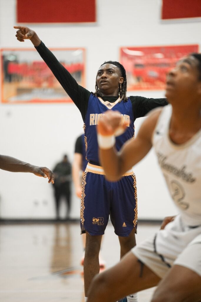 The Academy of Richmond County boys basketball team played the Washington County basketball team in a recent tournament. Staff photo by Teon Scott