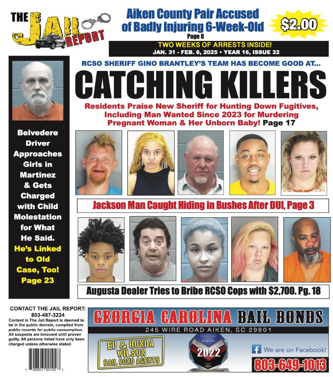 The Jail Report – Cover of Issue 1632