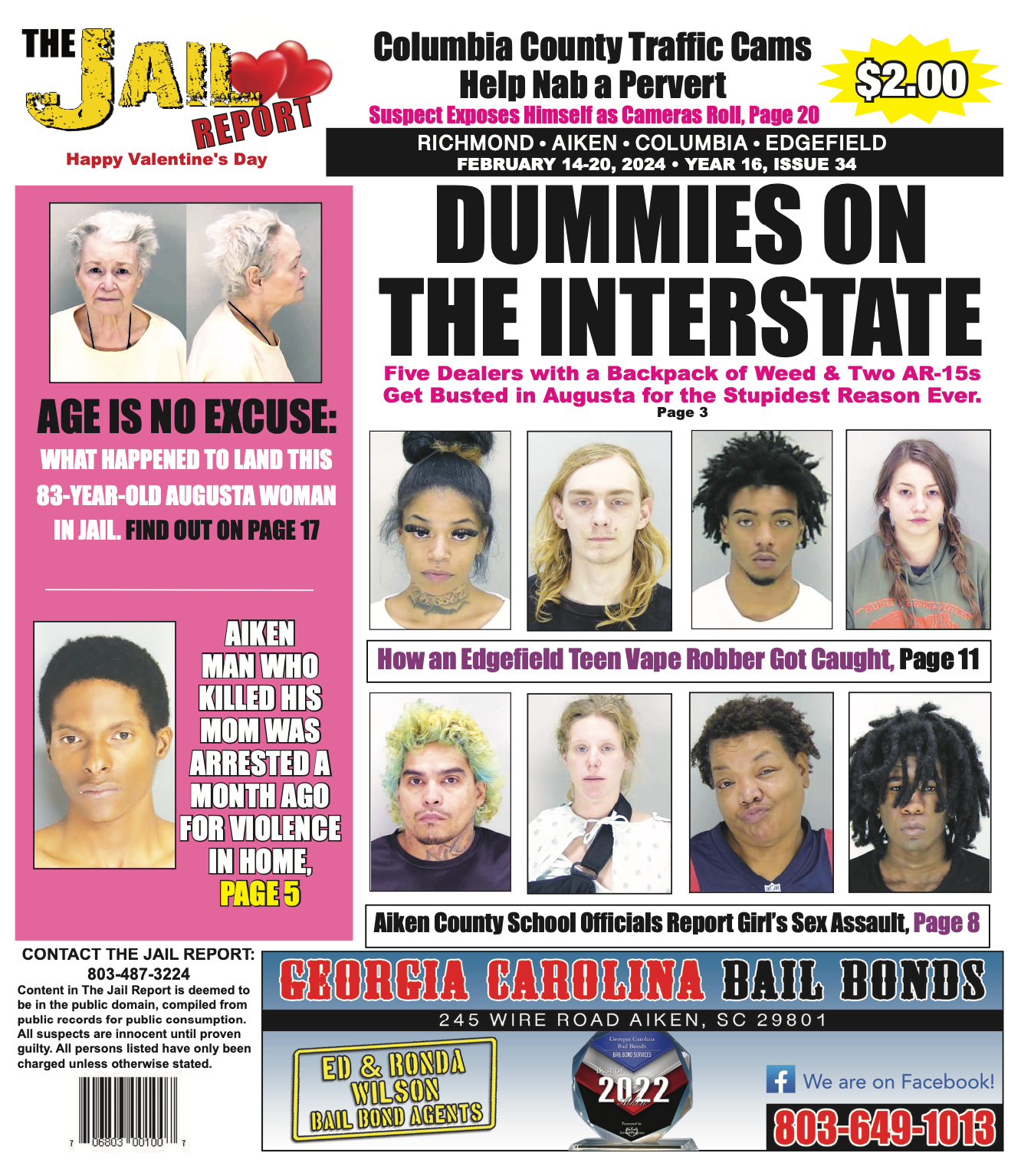 Cover of The Jail Report – Issue 1634