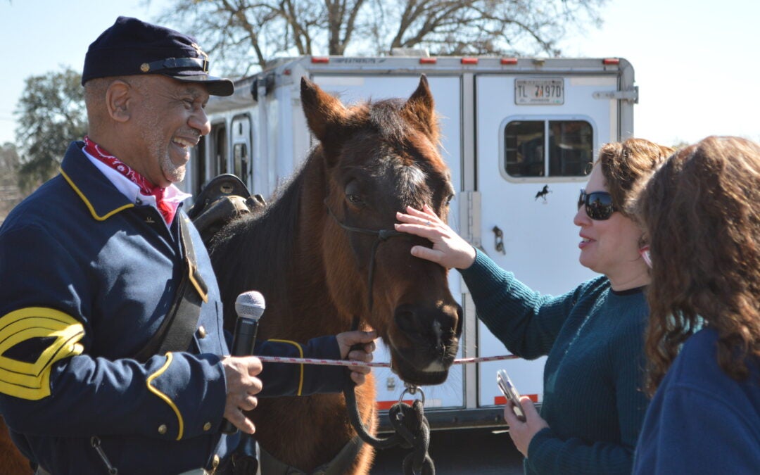 Buffalo Soldiers of Atlanta share Black history with Augusta University