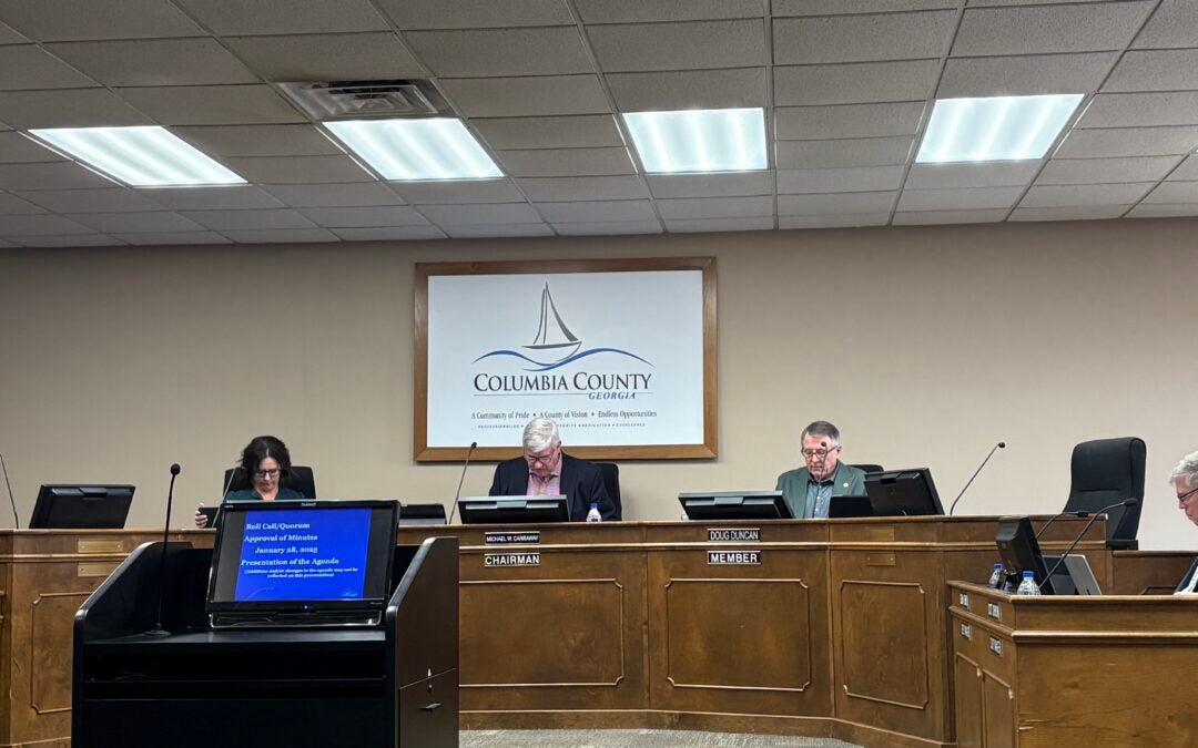 The Columbia County Community and Emergency Services Committee met on Tuesday, Feb. 25. Staff photo by Stephanie Hill