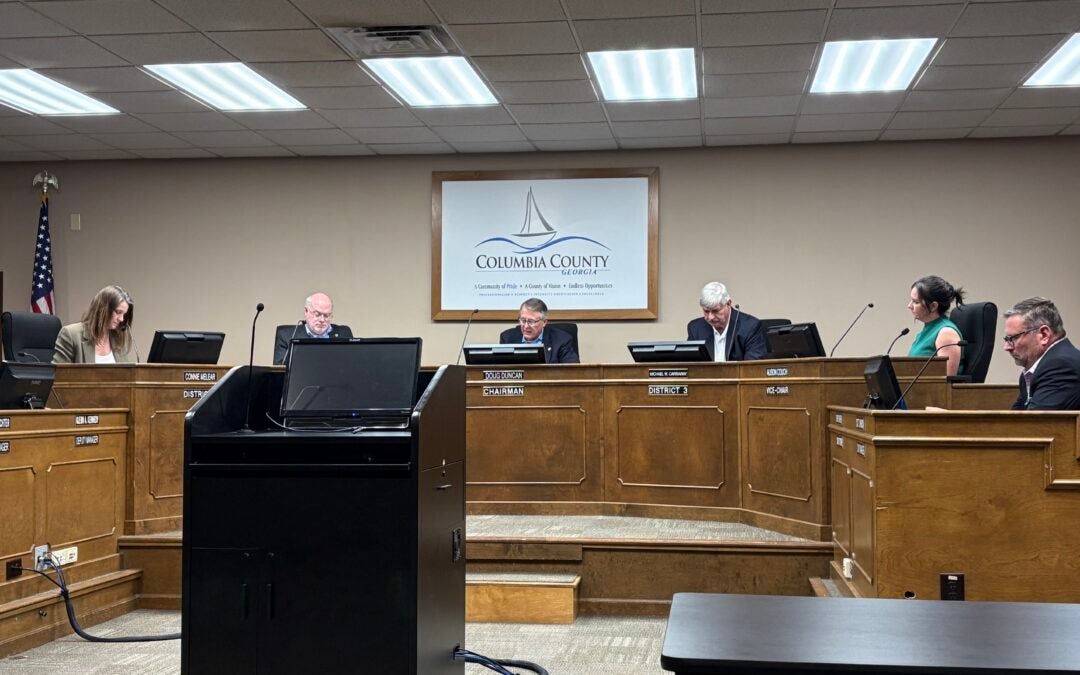 The Columbia County Board of Commissioners. Staff photo by Stephanie Hill