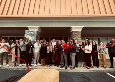 Pinnacle Bank celebrated the opening of its mortgage lending office on the Augusta side of Furys Ferry Road last week. Staff photo by Skyler Andrews