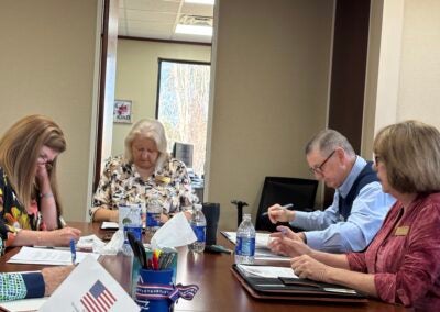 The Columbia County Board of Elections met on Tuesday, March 18. Staff photo by Stephanie Hill