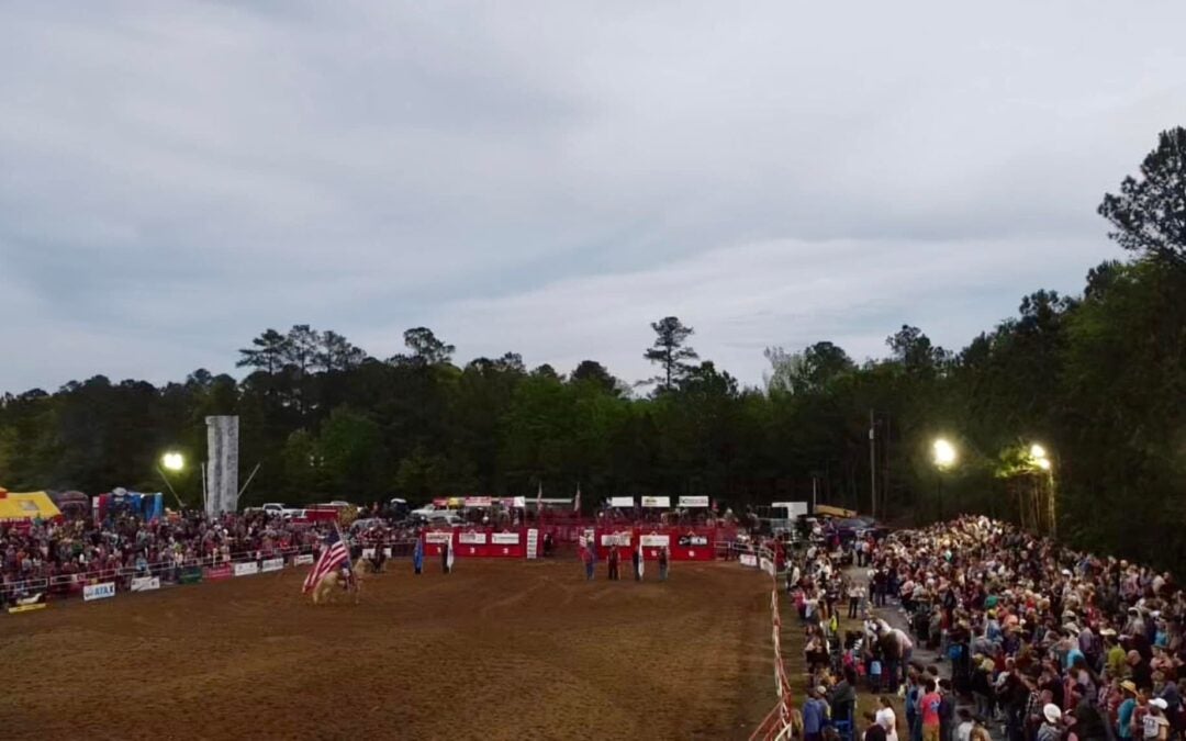 The American Pro Rodeo is returning to Grovetown. Photo from the 2022 rodeo. Photo courtesy City of Grovetown