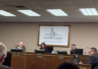 The Columbia County Management and Internal Services Committee approved moving forward with a resolution to provide property tax relief to citizens. Staff photo by Stephanie Hill