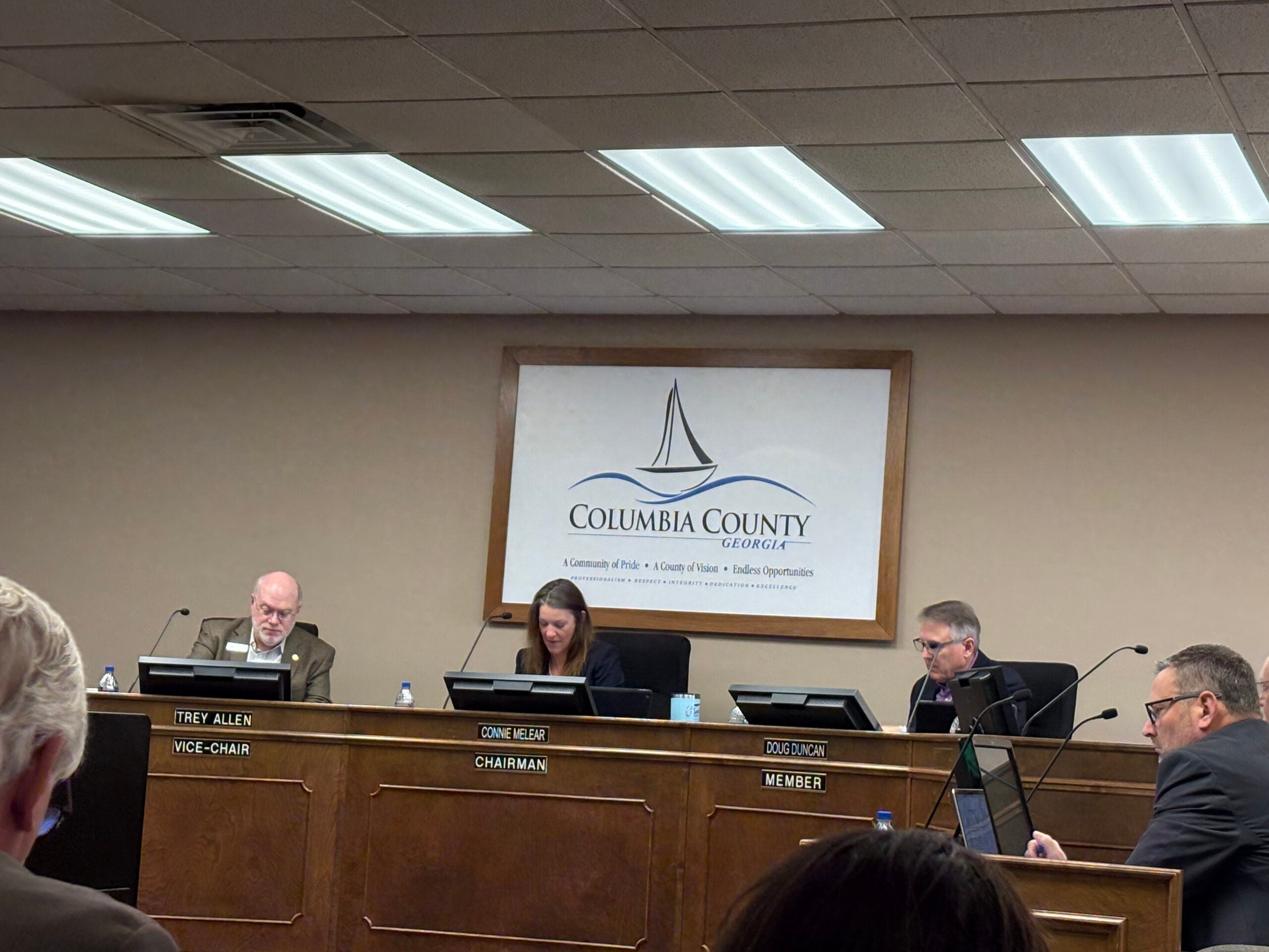 The Columbia County Management and Internal Services Committee approved moving forward with a resolution to provide property tax relief to citizens. Staff photo by Stephanie Hill