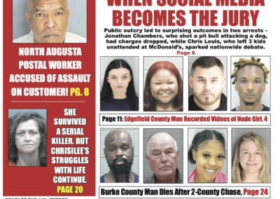 jail report featuring Rape Victim story