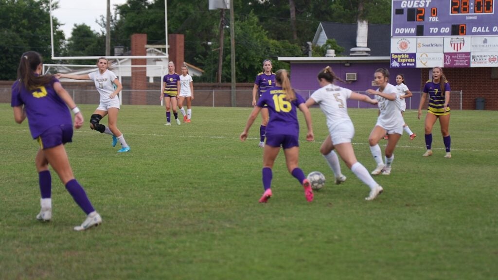 The ARC girls soccer team defeated Calhoun in the first round of the GHSA class AAA playoffs. Photo by Teon Scott