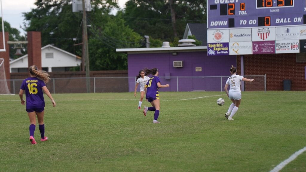 The ARC girls soccer team defeated Calhoun in the first round of the GHSA class AAA playoffs. Photo by Teon Scott