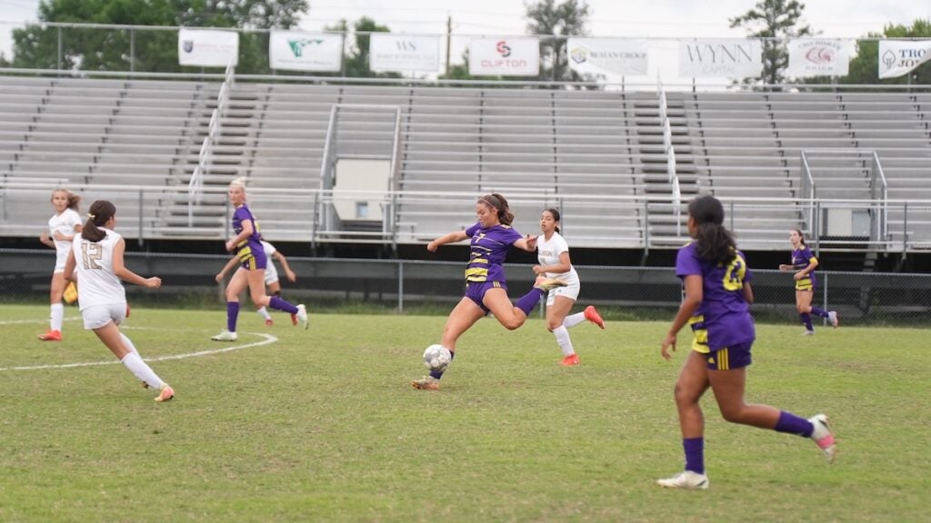 The ARC girls soccer team defeated Calhoun in the first round of the GHSA class AAA playoffs. Photo by Teon Scott