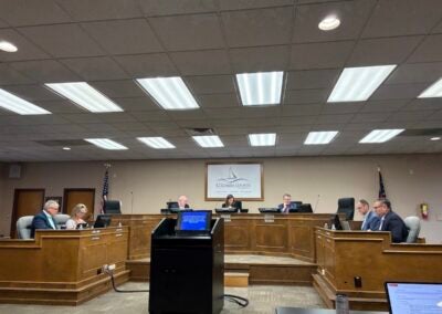 The Columbia County Management and Internal Services Committee approved moving forward with the reappointment of Larry Wiggins and Wanda Duffie to the Columbia County Board of Elections. Staff photo by Stephanie Hill