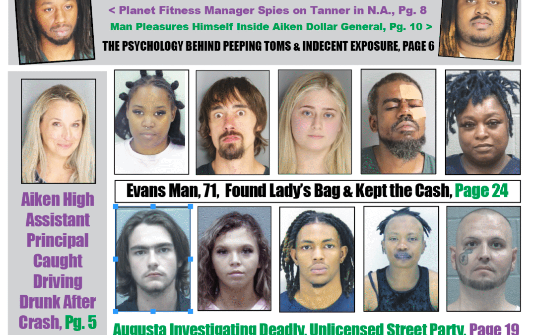 Front cover of the jail report for May 16th 2025
