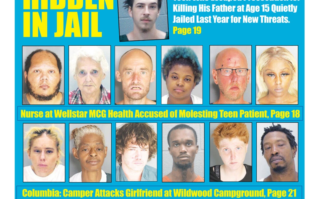 The Jail Report front cover for June 27th.