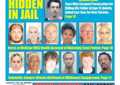 The Jail Report front cover for June 27th.