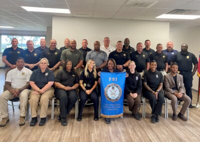 FBI LEEDA Executive Institute graduates. Photo courtesy Richmond County Sheriff's Office