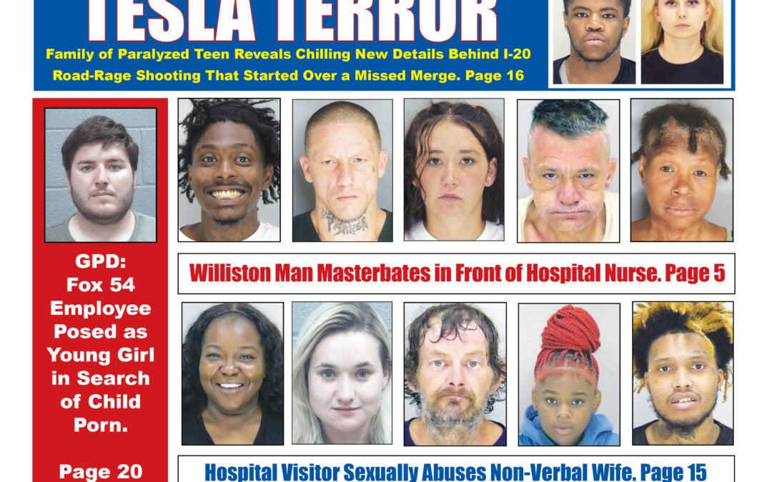 The front cover of the Jail Report for July 4, 2025.
