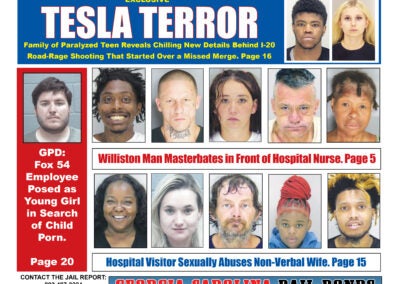 The front cover of the Jail Report for July 4, 2025.
