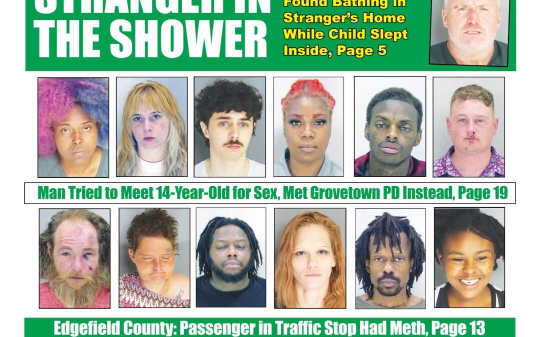 The front cover for the jail report for july 11th