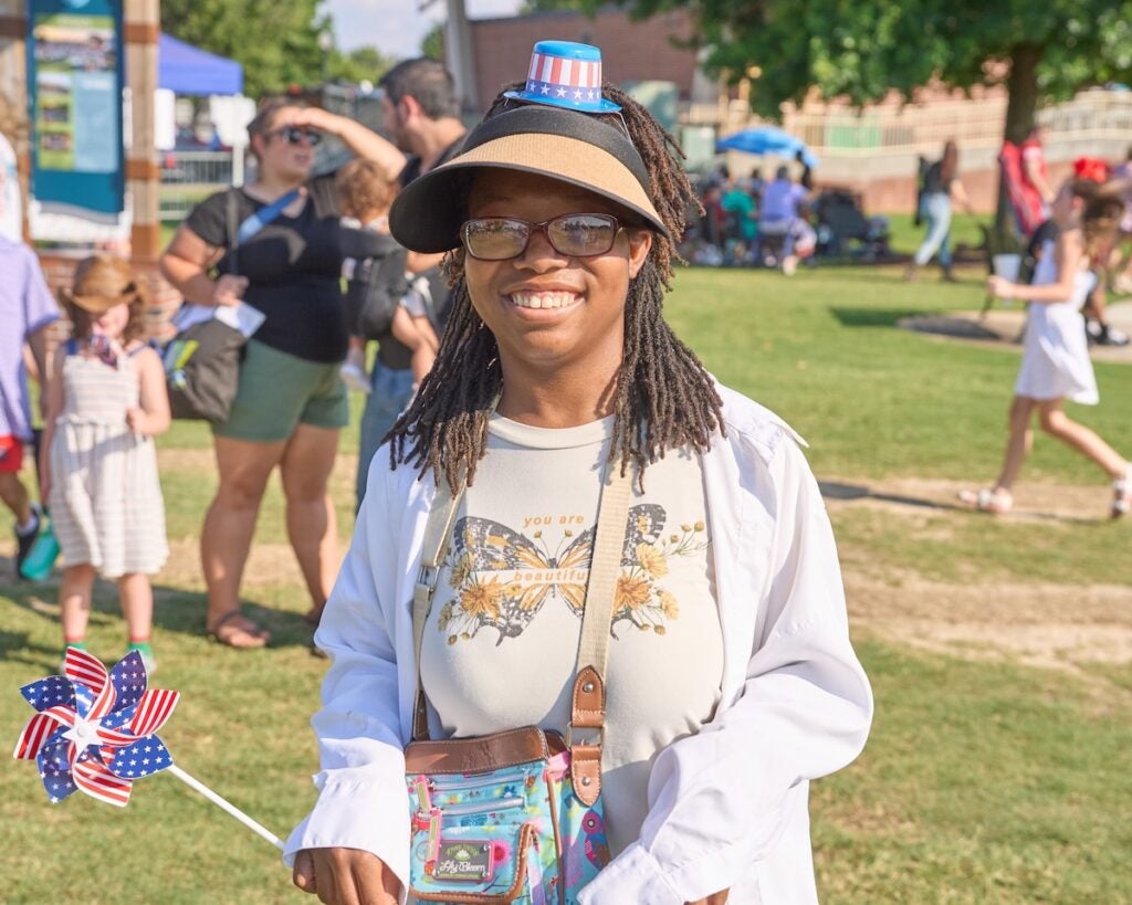 Crowds enjoyed celebrating the Fourth of July at BOOM! in the Park. Photo by Charlie Moore