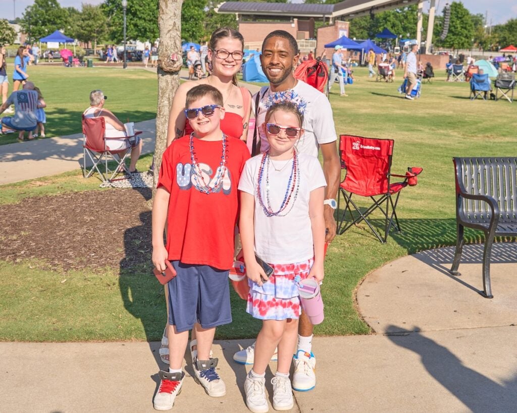 Crowds enjoyed celebrating the Fourth of July at BOOM! in the Park. Photo by Charlie Moore