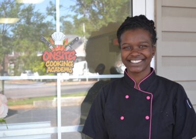 Kia Bolton is opening Onsite Cooking Academy in September. Photo by Stephanie Hill