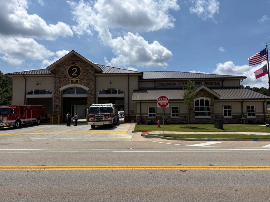 Columbia County Fire Station 2 is located at 518 Gibbs Road in Evans. Photo by Stephanie Hill