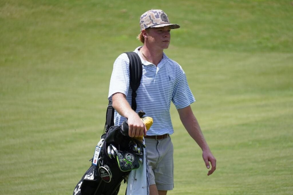 Walker Gantt, a Greenbrier High School alumni, has qualified for the U.S. Amateur Championship in San Francisco next month. Photo courtesy Walker Gantt