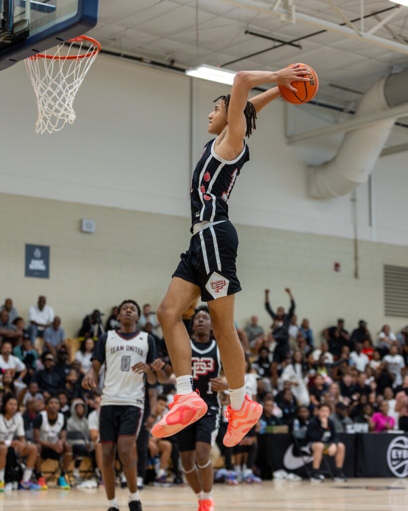 Players took to the court on July 15 for Peach Jam 2025. Photos by Ryan Bacheller