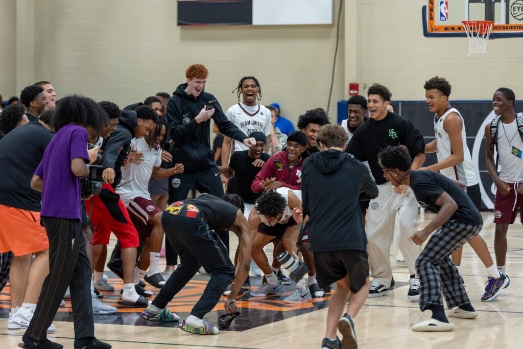Players took to the court on July 15 for Peach Jam 2025. Photos by Ryan Bacheller