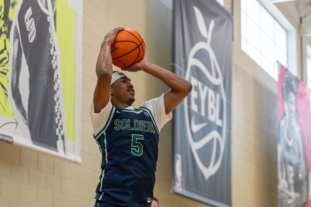 Players took to the court on July 15 for Peach Jam 2025. Photos by Ryan Bacheller