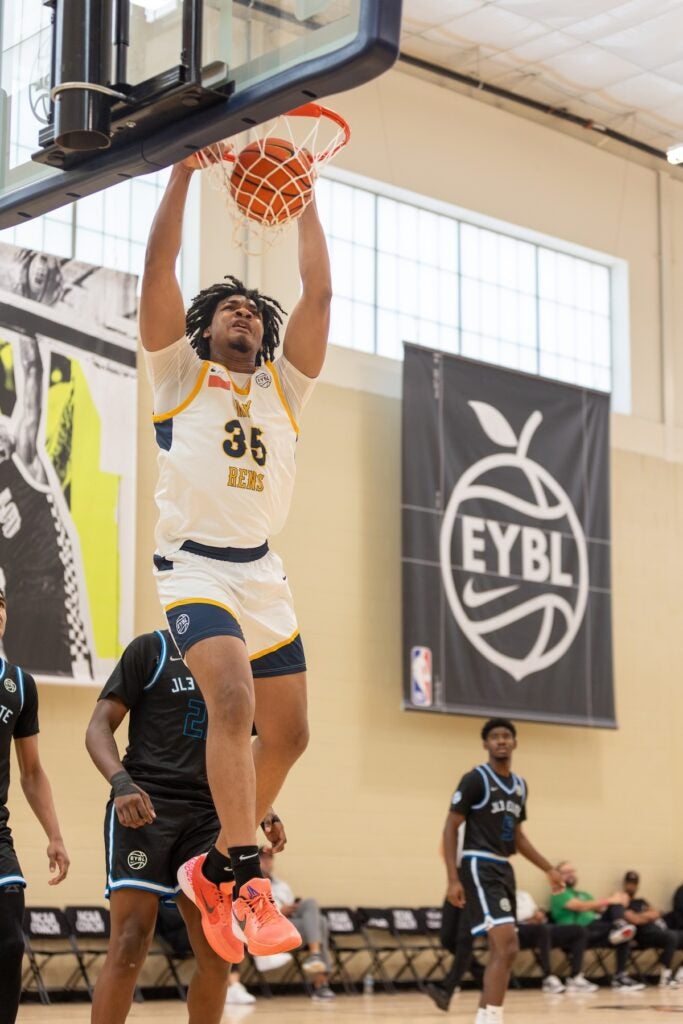 Players took to the court on July 15 for Peach Jam 2025. Photos by Ryan Bacheller