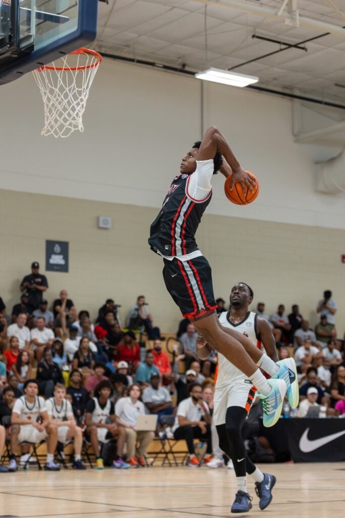 Players took to the court on July 15 for Peach Jam 2025. Photos by Ryan Bacheller