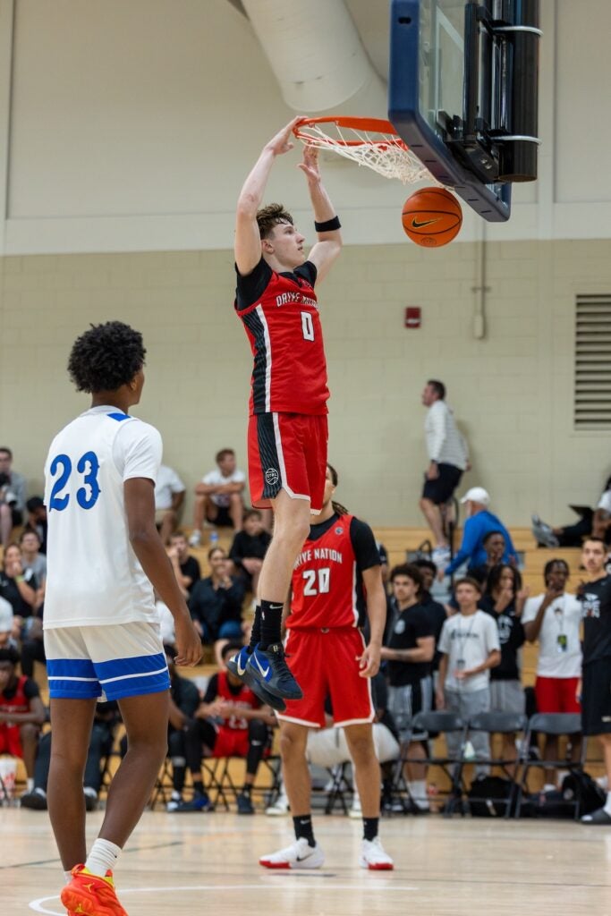 Players took to the court on July 15 for Peach Jam 2025. Photos by Ryan Bacheller