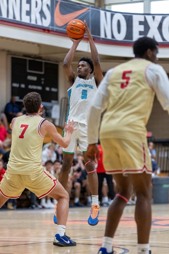 The The 2025 Nike EYBL Peach Jam Basketball Tournament continued in North Augusta on July 17. Photo by Ryan Bacheller