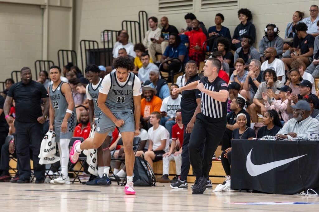 The The 2025 Nike EYBL Peach Jam Basketball Tournament continued in North Augusta on July 17. Photo by Ryan Bacheller
