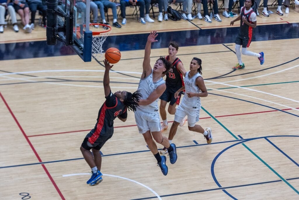 The The 2025 Nike EYBL Peach Jam Basketball Tournament continued in North Augusta on July 17. Photo by Ryan Bacheller