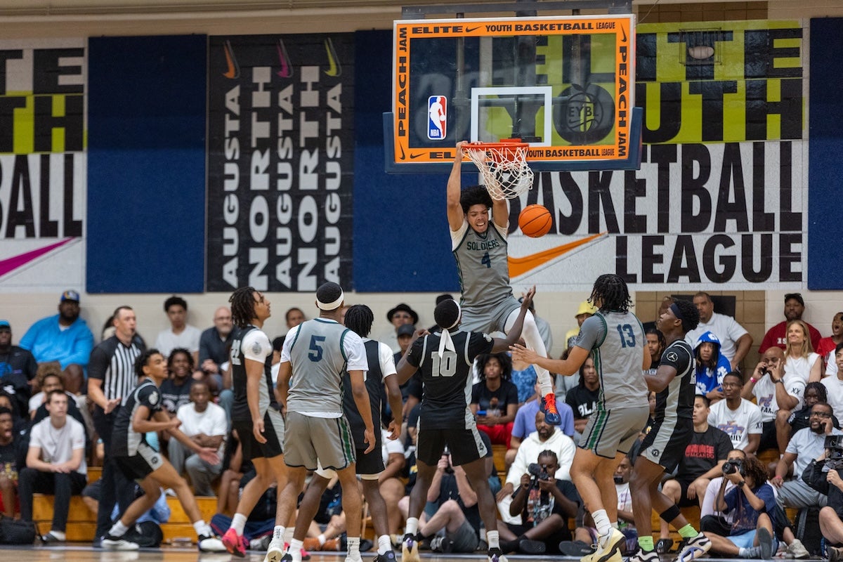 The The 2025 Nike EYBL Peach Jam Basketball Tournament continued in North Augusta on July 17. Photo by Ryan Bacheller